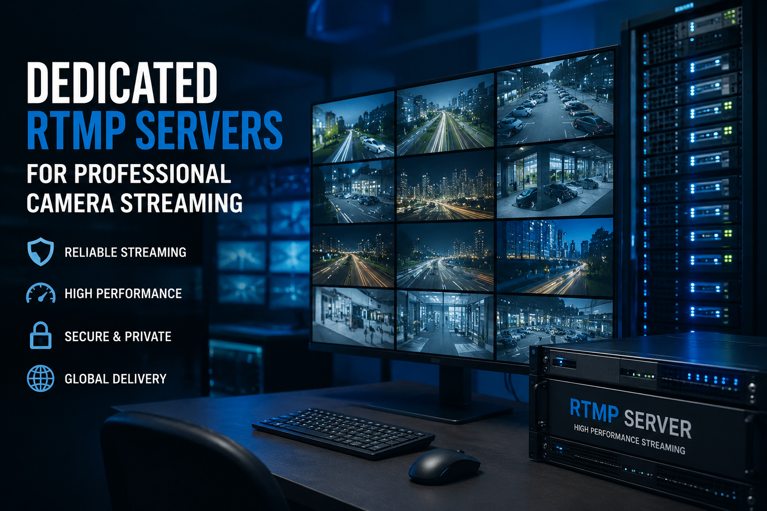 Why dedicated RTMP servers are still the best choice for professional camera streaming